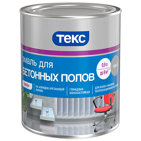 ТЕКС Эмаль для бетонных полов ПРОФИ