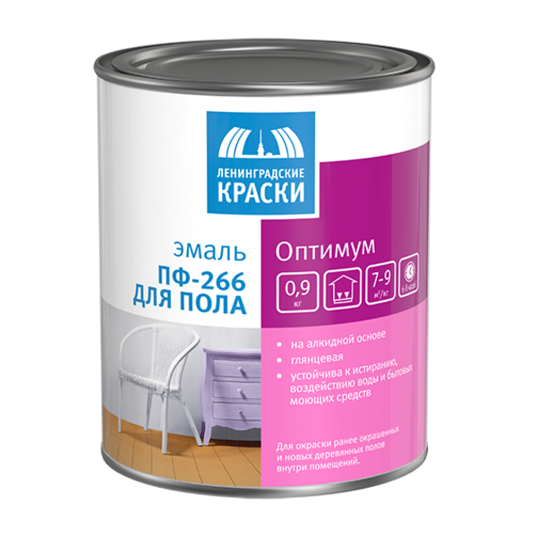 ТЕКС Эмаль ПФ-266 класс ОПТИМУМ