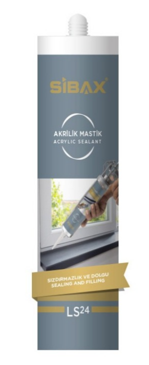 Акриловый герметик SIBAX LS24 450г (30шт/кор)
