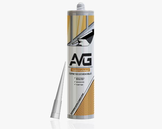 AVG Герметик силиконовый Универсальный 280мл (24шт/кор)