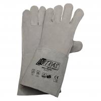 Краги WELDER спилковые без подкладки (Nitras)